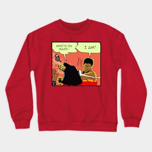 Who's Da Master I Am // Sho Nuff // Comic Books Crewneck Sweatshirt